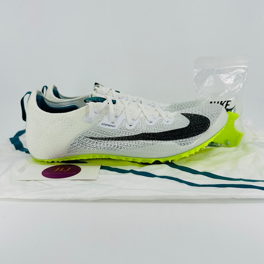 Nike Mens Zoom Superfly Elite 2 Track Field Sprinting Spikes FZ9662-100 Size 9.5